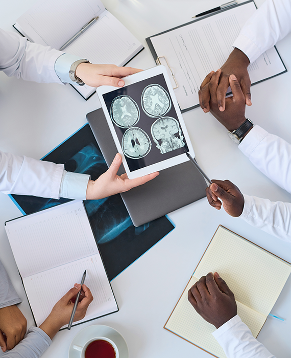 traumatic brain injuries scan results