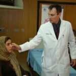 Dr. Carey and a female patient